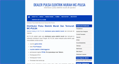 Desktop Screenshot of mc-pulsa.com